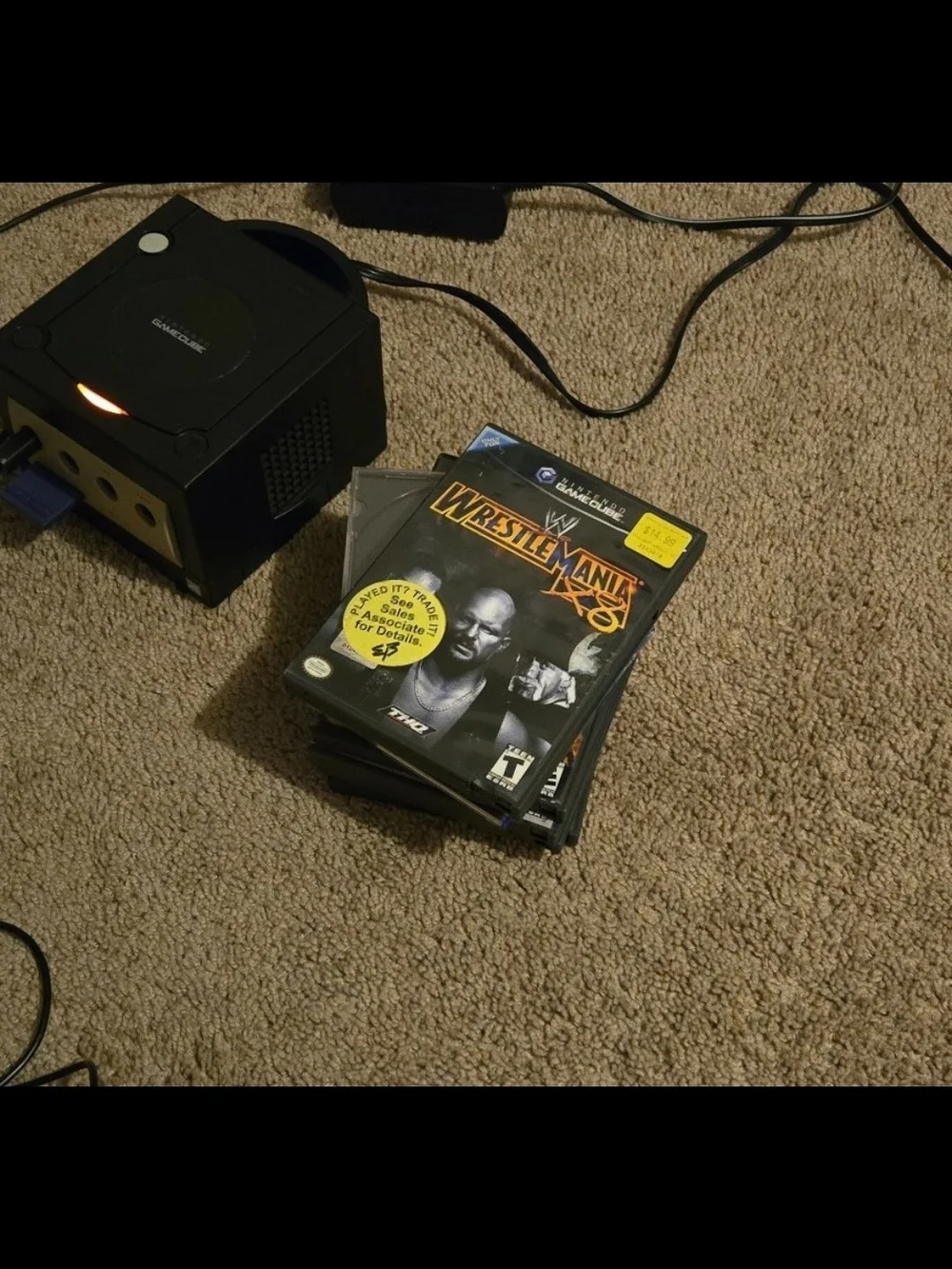 Gamecube console bundle, tested in excellent working condition.